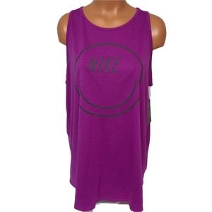 Nike Women’s 1 X Purple Smile Athletic Tank Top